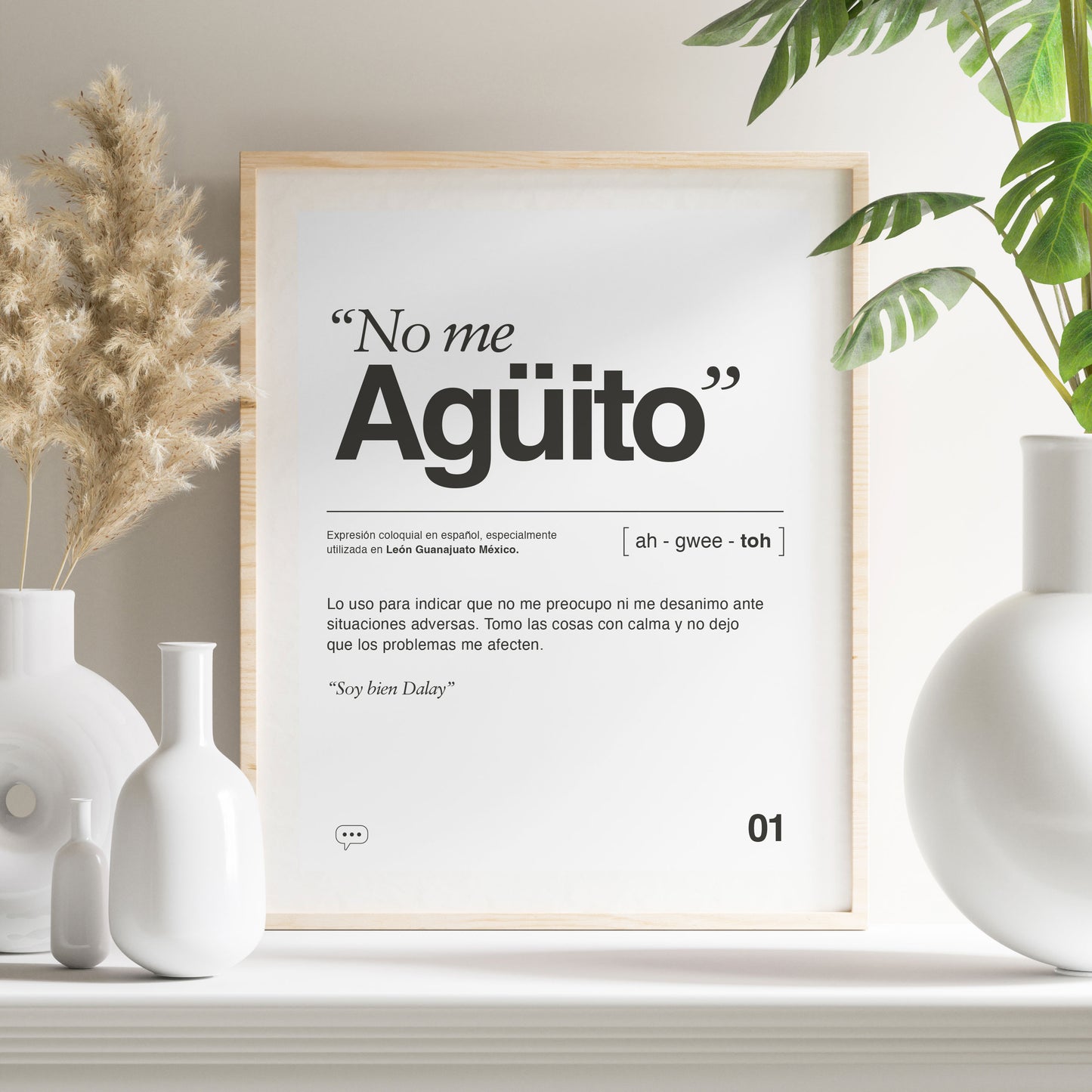 No me agüito